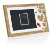 ZEP Dřevěný fotorámeček Giorgia 10x15 cm na výšku i na šířku