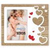 ZEP Dřevěný fotorámeček Giorgia 10x15 cm na výšku i na šířku
