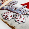 Plechová cedule ZEP ALES 40x27x0,4 cm Getn Lucky