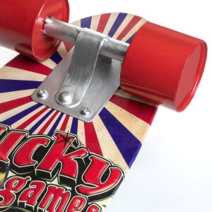 ZEP nástěnná dekorace SKATE 16,5x55x6,5 cm Skateboard Lucky Games