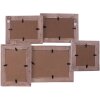 Clayre & Eef 2F0971 Fotogalerie 49x3x36 cm - 10x10-18x13-13x9-10x15-15x10 cm