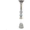 Clayre & Eef 5H0608 Svícen Ø 12x59 cm zelený