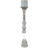 Clayre & Eef 5H0608 Svícen Ø 12x59 cm zelený