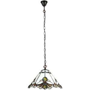 Clayre & Eef 5LL-6184 Závěsná lampa Tiffany Ø 31x107 cm E27-max 1x60W