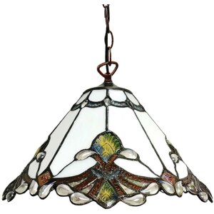 Clayre & Eef 5LL-6184 Závěsná lampa Tiffany Ø 31x107 cm E27-max 1x60W