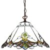 Clayre & Eef 5LL-6184 Závěsná lampa Tiffany Ø 31x107 cm E27-max 1x60W