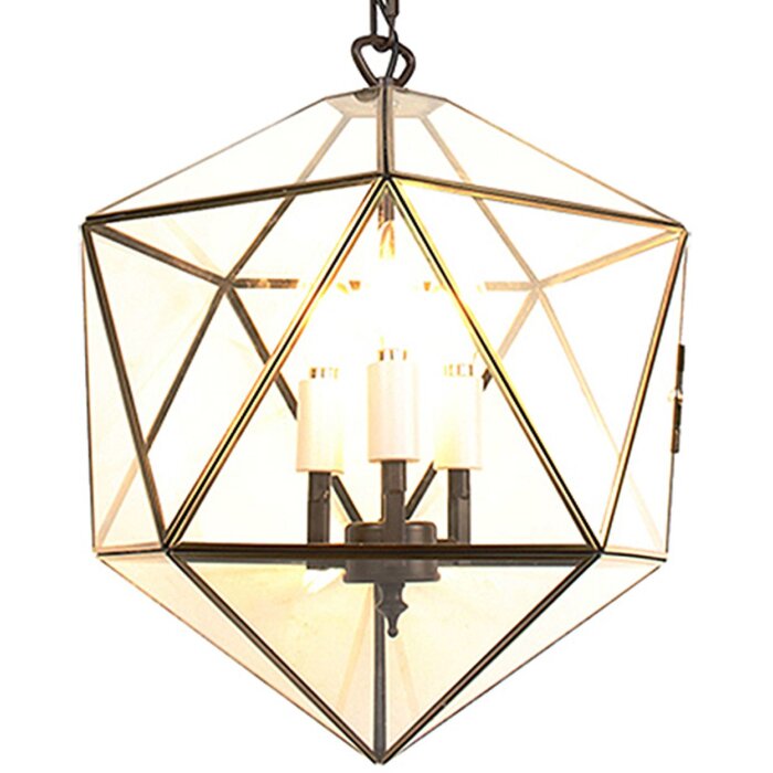 Clayre & Eef 5LL-9344 Závěsná lampa 30x30x160 cm E14-max 3x40W