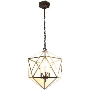 Clayre & Eef 5LL-9344 Závěsná lampa 30x30x160 cm E14-max 3x40W
