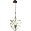 Clayre & Eef 5LL-9345 Závěsná lampa 35x35x140 cm E14-max 3x25W