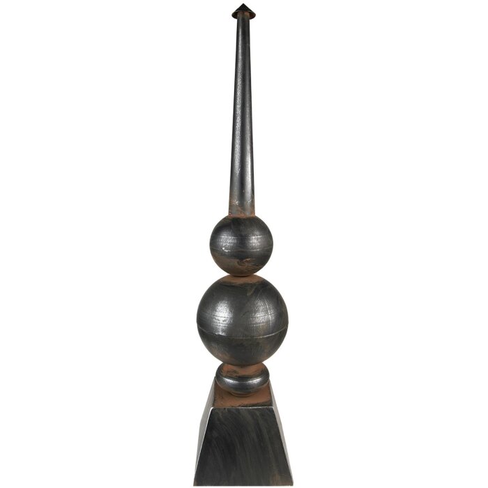 Clayre & Eef 5Y1110 Dekorace Ornament 19x19x89 cm černá