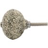 Clayre & Eef 65057 Klika Ø 4x3 cm černá