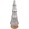 Clayre & Eef 65124 Vánoční stromek Ø 15x44 cm růžový