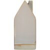 Clayre & Eef 6CE1505 Dekorace domeček s LED 7x6x15 cm béžová