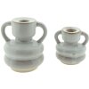 Clayre & Eef 6CE1520 Svícen Ø 11x11 cm béžový