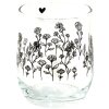 Clayre & Eef 6GL4080 Sklenice na pití Ø 8x9 cm - 300 ml