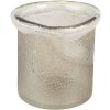 Clayre & Eef 6GL4277 Stojánek na čajovou svíčku Ø 9x9 cm zelený