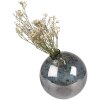 Clayre & Eef 6GL4293 Váza Ø 13x13 cm šedá