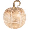 Clayre & Eef 6H2246 Dekorace Dýně Ø 20x20 cm Zlatá barva