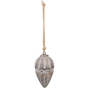 Clayre & Eef 6H2282 Dekorace Ornament Ø 6x11...
