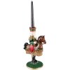 Clayre & Eef 6PR3778 Svícen na ořechy 22x15x33 cm zelený - hnědý