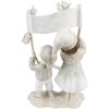 Clayre & Eef 6PR4806 Dekorace Děti 14x7x23 cm Stříbrná barva