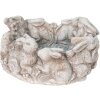 Clayre & Eef 6TE0408 Květináč Ø 27x12 cm béžový