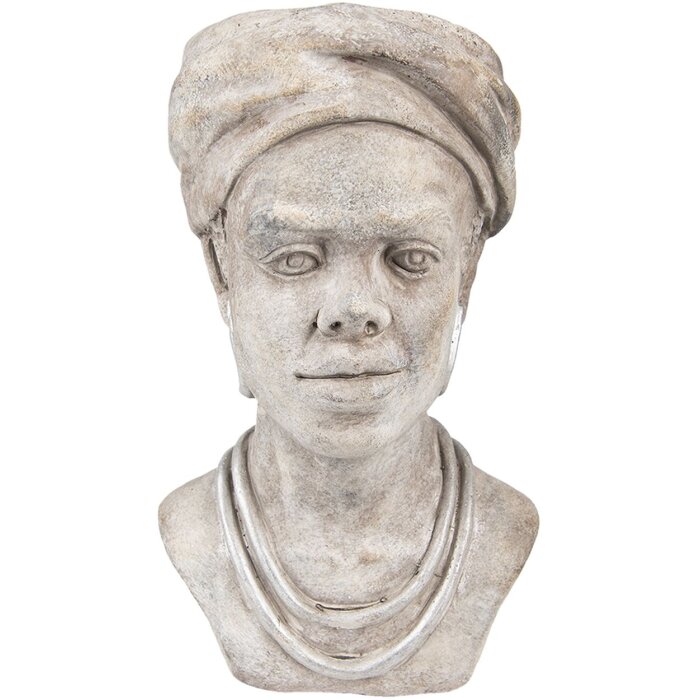 Clayre & Eef 6TE0416 Květináč 17x16x27 cm béžový