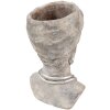 Clayre & Eef 6TE0416 Květináč 17x16x27 cm béžový