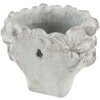 Clayre & Eef 6TE0418L Květináč 20x18x18 cm šedý - béžový