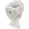 Clayre & Eef 6TE0421 Hlava květináče 17x13x21 cm béžová