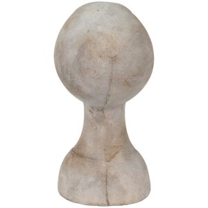 Clayre & Eef 6TE0422L Dívčí poprsí 12x11x24 cm Béžová barva