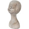 Clayre & Eef 6TE0422L Dívčí poprsí 12x11x24 cm Béžová barva