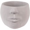 Clayre & Eef 6TE0452 Květináč 17x15x10 cm šedý