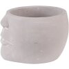 Clayre & Eef 6TE0452 Květináč 17x15x10 cm šedý