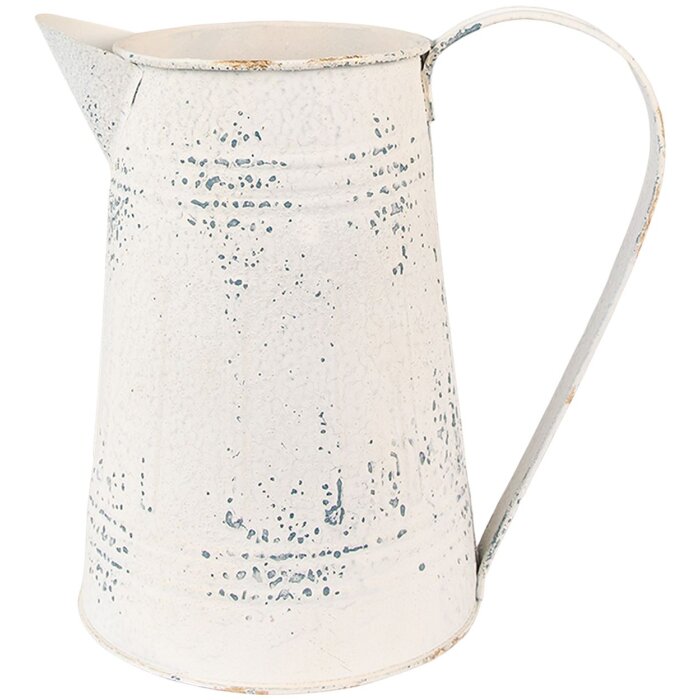 Clayre & Eef 6Y4764 Dekorativní džbán 22x14x21 cm béžový
