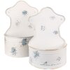 Clayre & Eef 6Y4766 Dekorace Držák na rostliny 26x14x37 -23x12x32 cm béžový