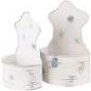 Clayre & Eef 6Y4766 Dekorace Držák na rostliny 26x14x37 -23x12x32 cm béžový