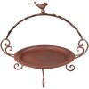 Clayre & Eef 6Y4840 Víceúrovňový stojan 35x27x30 cm Červený - zelený držák na rostliny