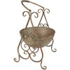 Clayre & Eef 6Y4842 Držák na rostliny 26x27x49 cm zelený