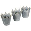 Dekorativní držák na rostliny Clayre & Eef (3 kusy) Ø 29x29 - Ø 26x27 - Ø 22x24 cm