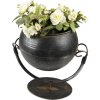 Clayre & Eef 6Y5024 Držák na rostliny 19x15x19 cm černý