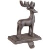 Clayre & Eef 6Y5298 Držák vánoční punčochy sob 13x11x21 cm hnědý