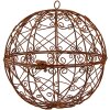Clayre & Eef 6Y5442L Dekorační koule Ø 30x30 cm Měděná barva