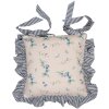 Clayre & Eef BBF25 Potah na polštář na židli 40x40 cm béžový