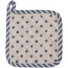 Clayre & Eef BBF45K Chňapka dětská 16x16 cm béžová - modrá