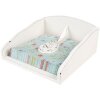 Clayre & Eef BLW73 Papírové ubrousky 33x33 cm (20 kusů) Modrá - zelená
