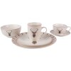 Clayre & Eef COLBO Miska Ø 14x7 cm - 500 ml Béžová - Hnědá