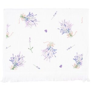 Ručník pro hosty Clayre & Eef CTLAG 40x66 cm fialový