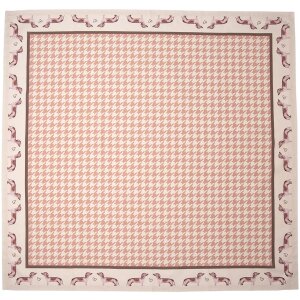 Clayre & Eef DHL15 ubrus 150x150 cm hnědý