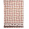 Clayre & Eef DHL42-2 Kuchyňská utěrka 50x70 cm Béžová jezevčík v barvě Houndstooth Bavlna